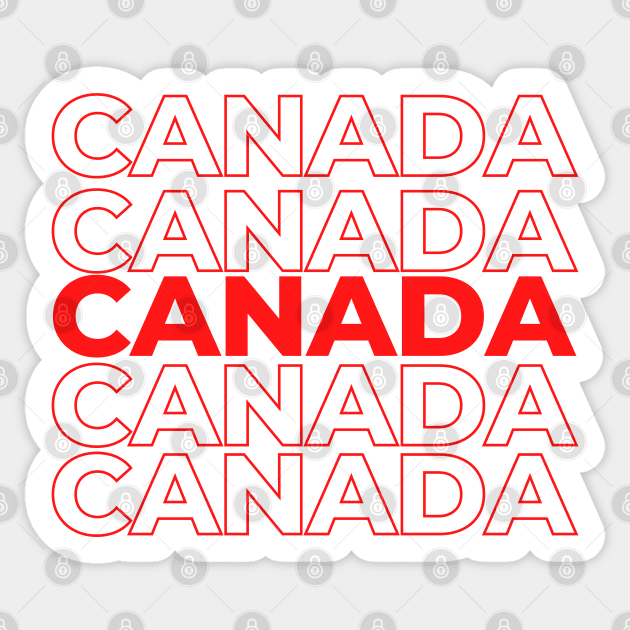 CANADA Sticker by stickersbyjori